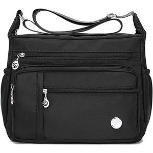 Women Shoulder Handbag Roomy Multiple Pockets Bag Ladies Crossbody Purse